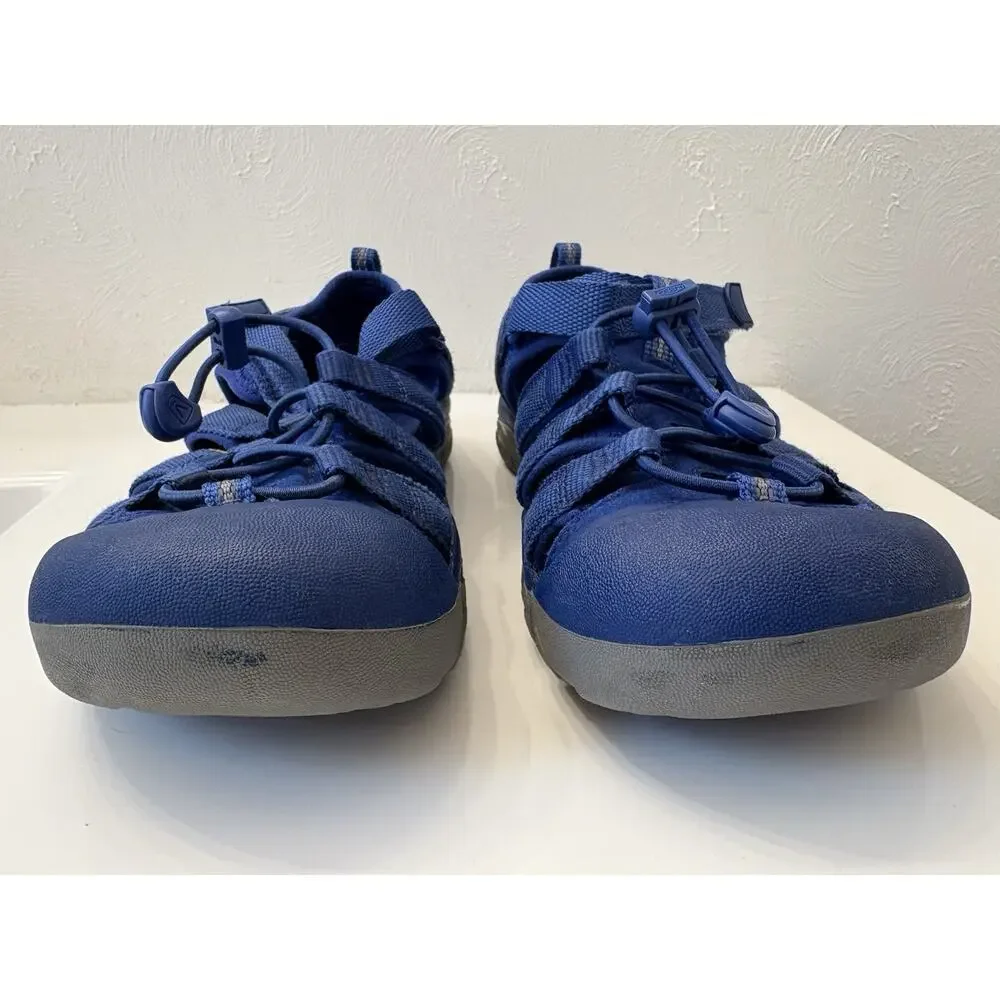Keen Newport H2 Hiking Surf The Web Youth Water Sandals Size 6.0 Royal Blue